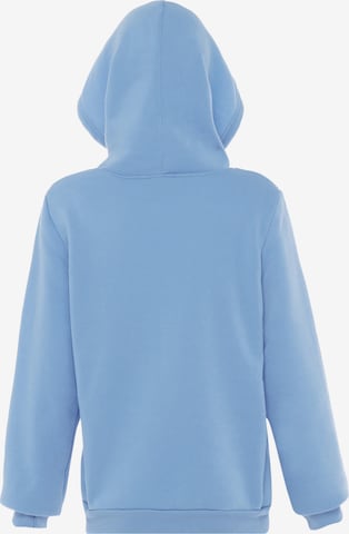 myMo ATHLSR Sweatjacke in Blau