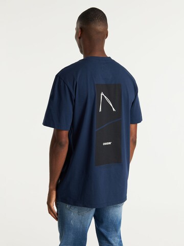 CHASIN' Shirt 'Trez' in Blue