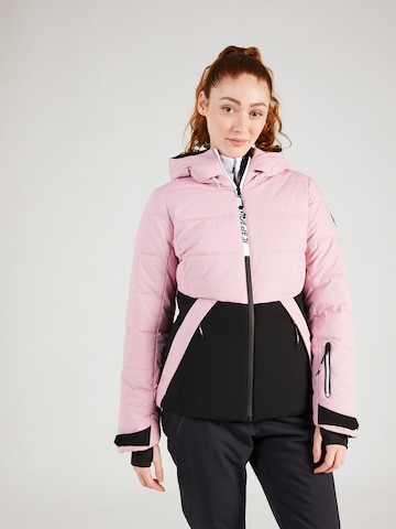 ICEPEAK Спортивная куртка 'ELECTRA' в Ярко-розовый: спереди