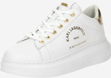 Baskets basses 'KAPRI Maison' Karl Lagerfeld en blanc : devant