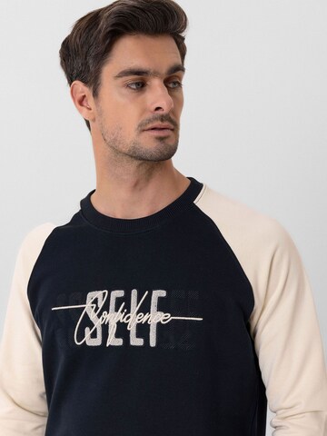 Sweat-shirt 'Arturo' Jacey Quinn en bleu
