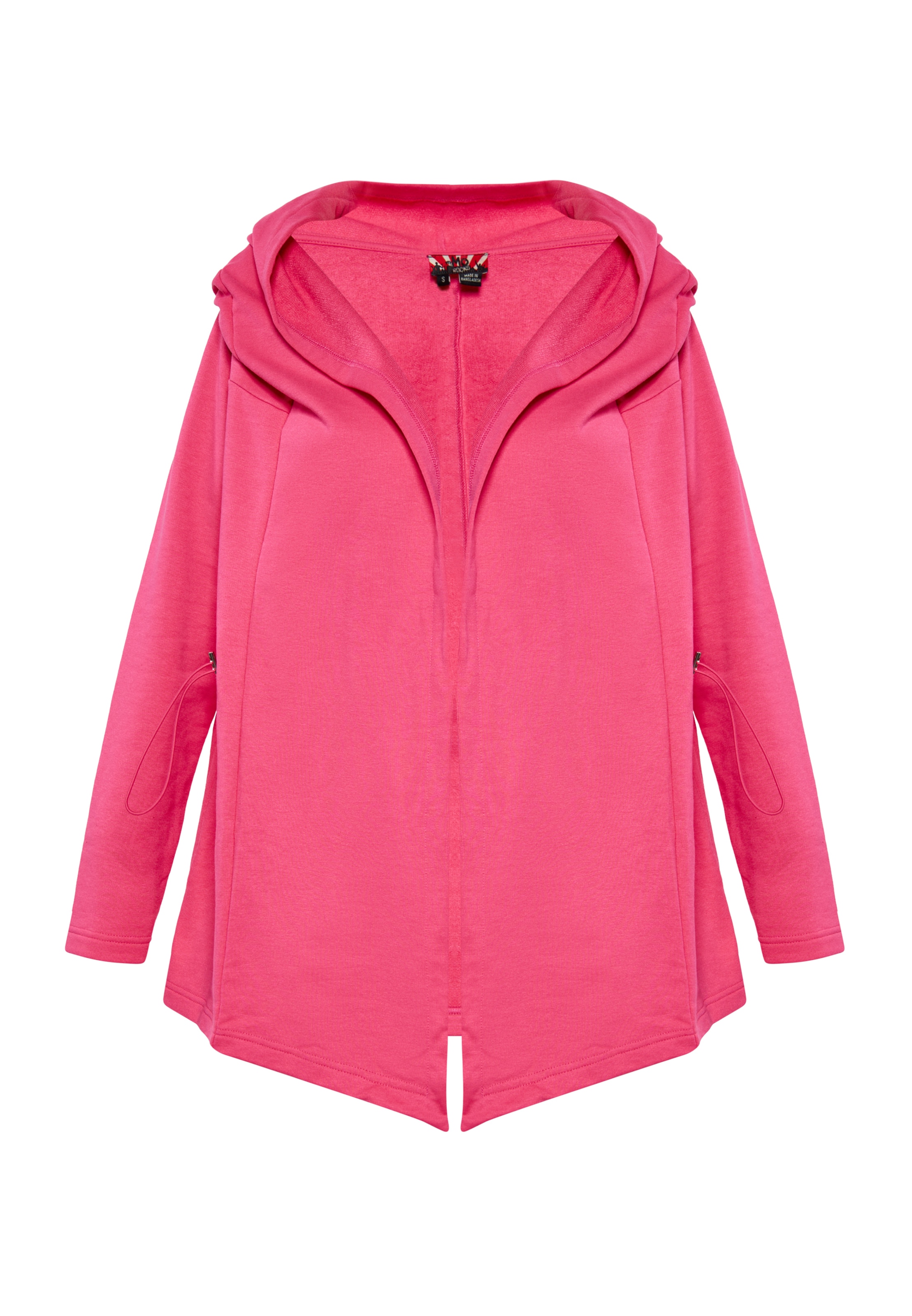 myMo ROCKS Ζακέτα φούτερ σε ροζ: μπροστά