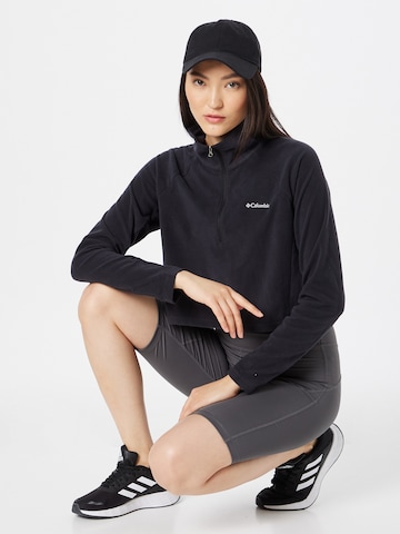 COLUMBIA Sportief sweatshirt 'Glacial™' in Zwart