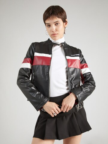 TrendyolPrijelazna jakna - crna boja: prednji dio