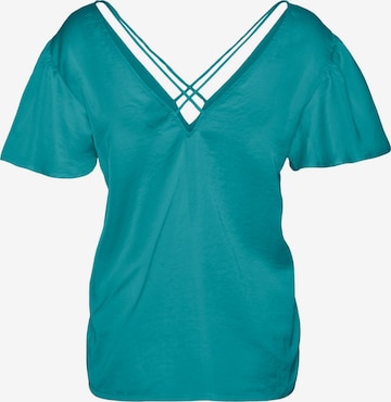 VERO MODA Bluse 'Anny' in Blau