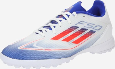 ADIDAS PERFORMANCE Soccer shoe 'F50 LEAGUE' in Royal blue / Red / White, Item view