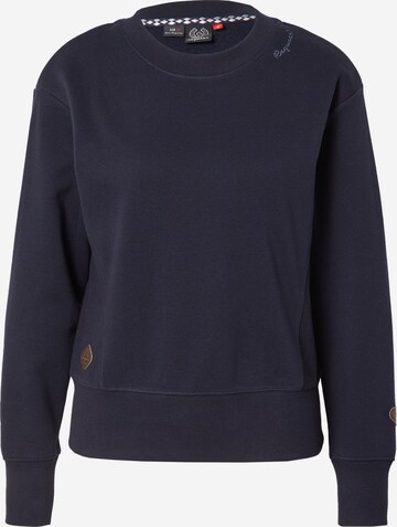 Sweat-shirt Ragwear en bleu : devant