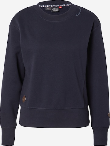 Ragwear Sweatshirt in Blue: front