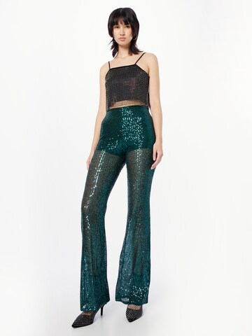 Nasty Gal Boot cut Trousers in Green