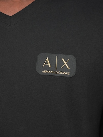 Tricou de la ARMANI EXCHANGE pe negru