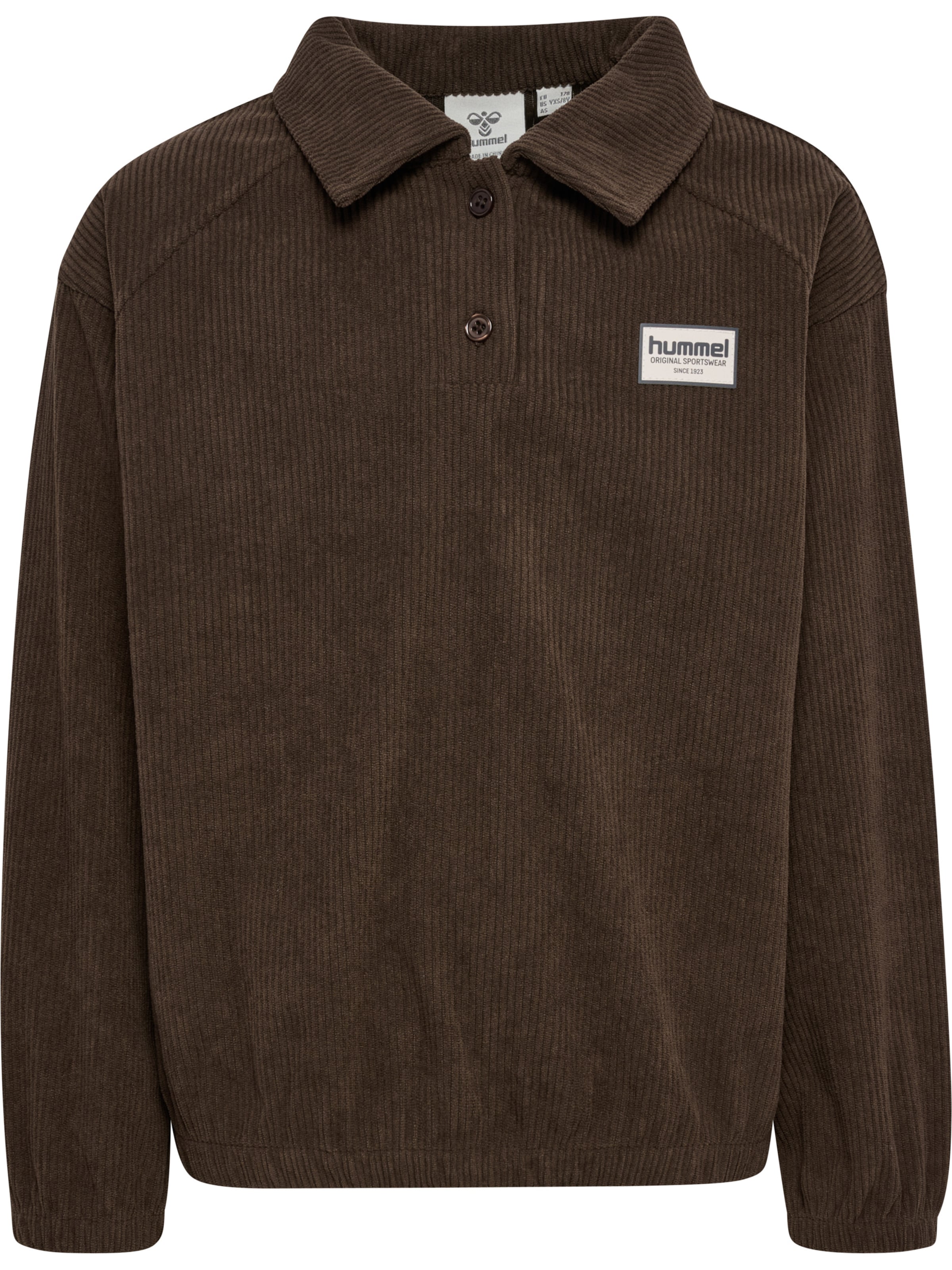 Hummel Shirt in Braun: Vorderseite