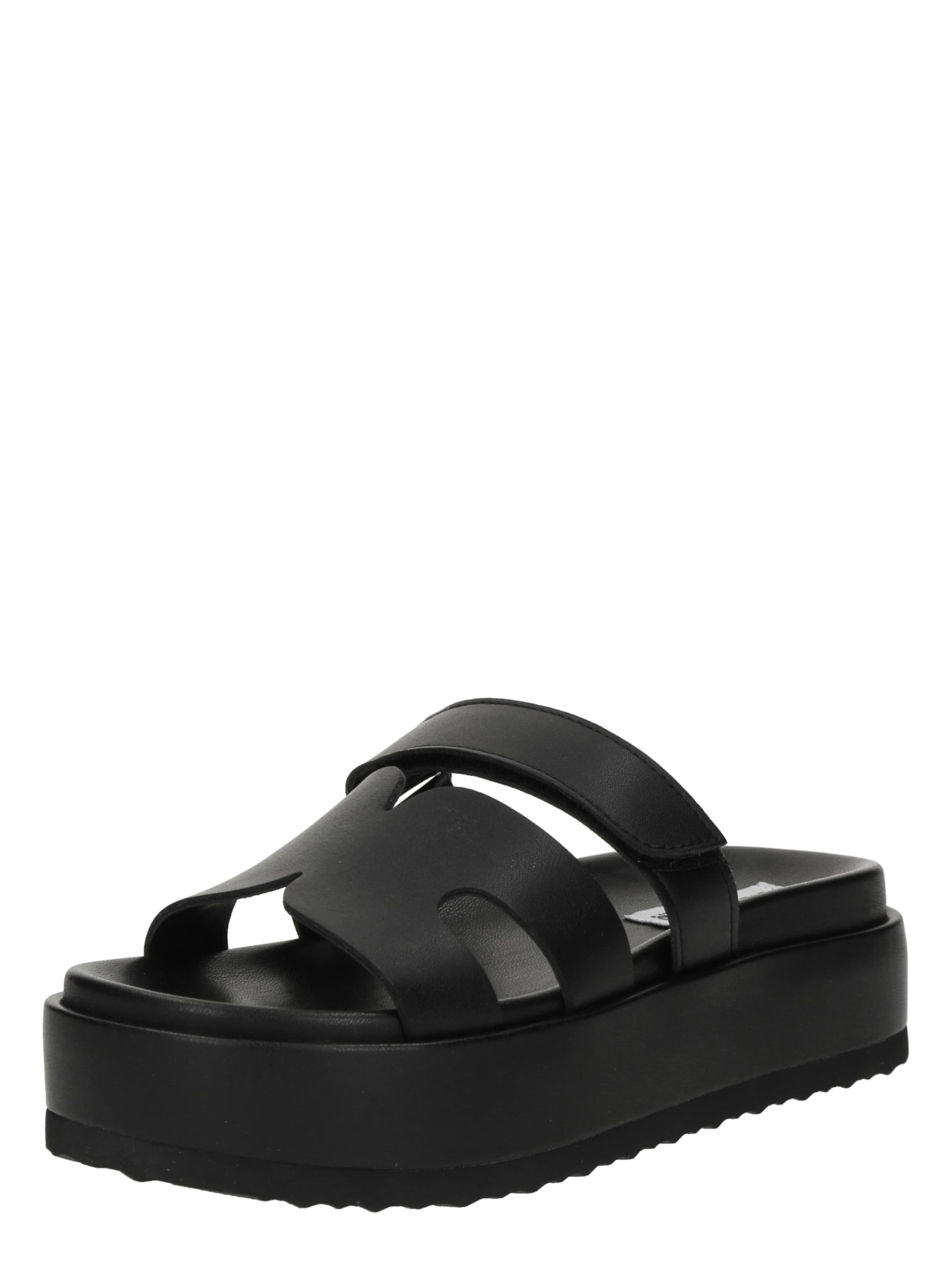 STEVE MADDENNatikače s potpeticom 'Bigmissile' - crna boja: prednji dio