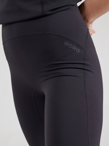 Skinny Pantaloni sportivi di BJÖRN BORG in nero