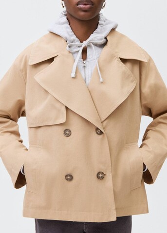 MANGO TEEN Mantel 'Capa' in Beige