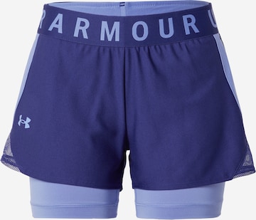 UNDER ARMOUR Sporthose 'Play Up' in Blau: predná strana