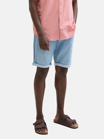 TOM TAILOR Regular Shorts 'Josh' in Blau