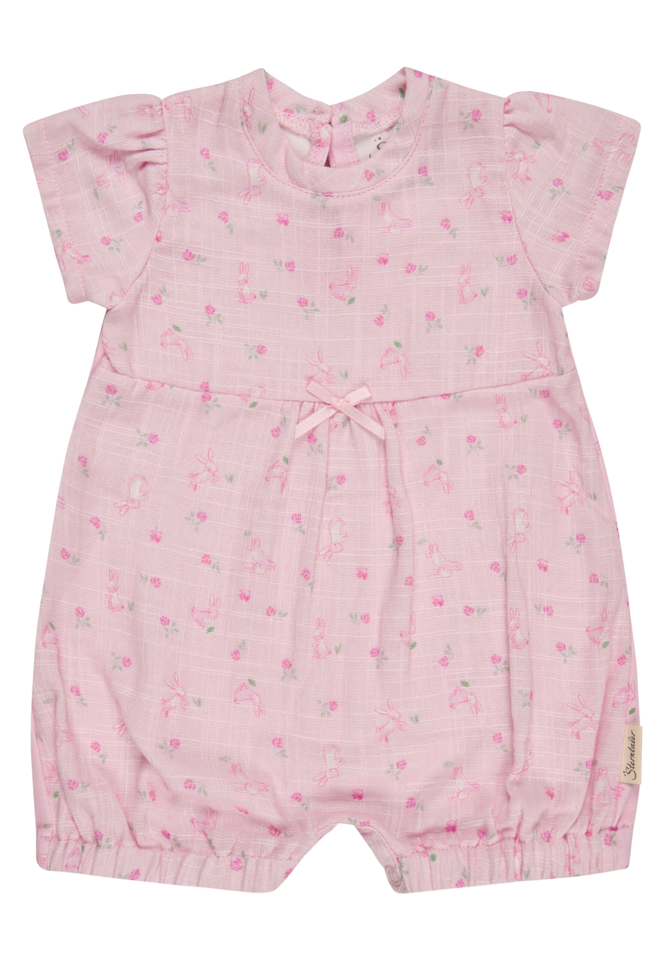 STERNTALER Overall 'Hase' in Pink: Vorderseite