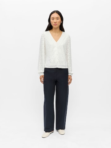 OBJECT Bluse 'OBJLAILA' i hvid
