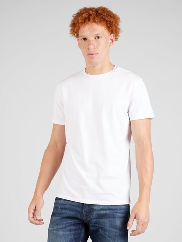 Bruun & Stengade - Camiseta 'Antiqua' en blanco: frente