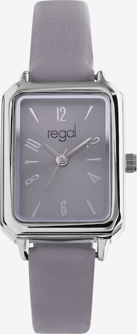 Montre à affichage analogique 'Statement' Lucardi en gris : devant