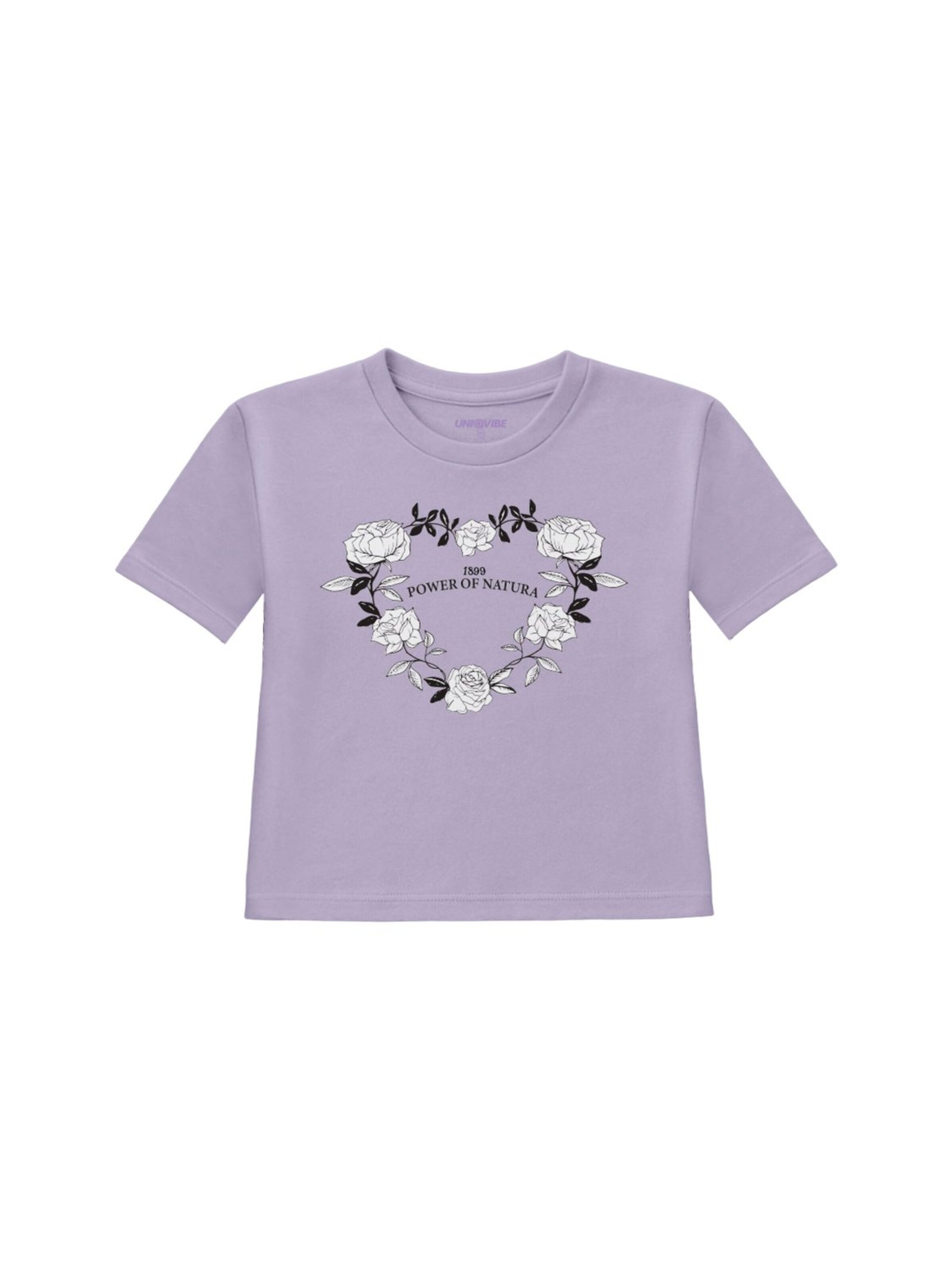 UNIQVIBE Shirt in Pink: front