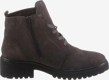 WALDLÄUFER Lace-Up Ankle Boots in Grey