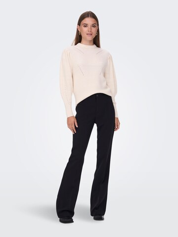 ONLY Flared Pantalon 'Lizzo' in Zwart