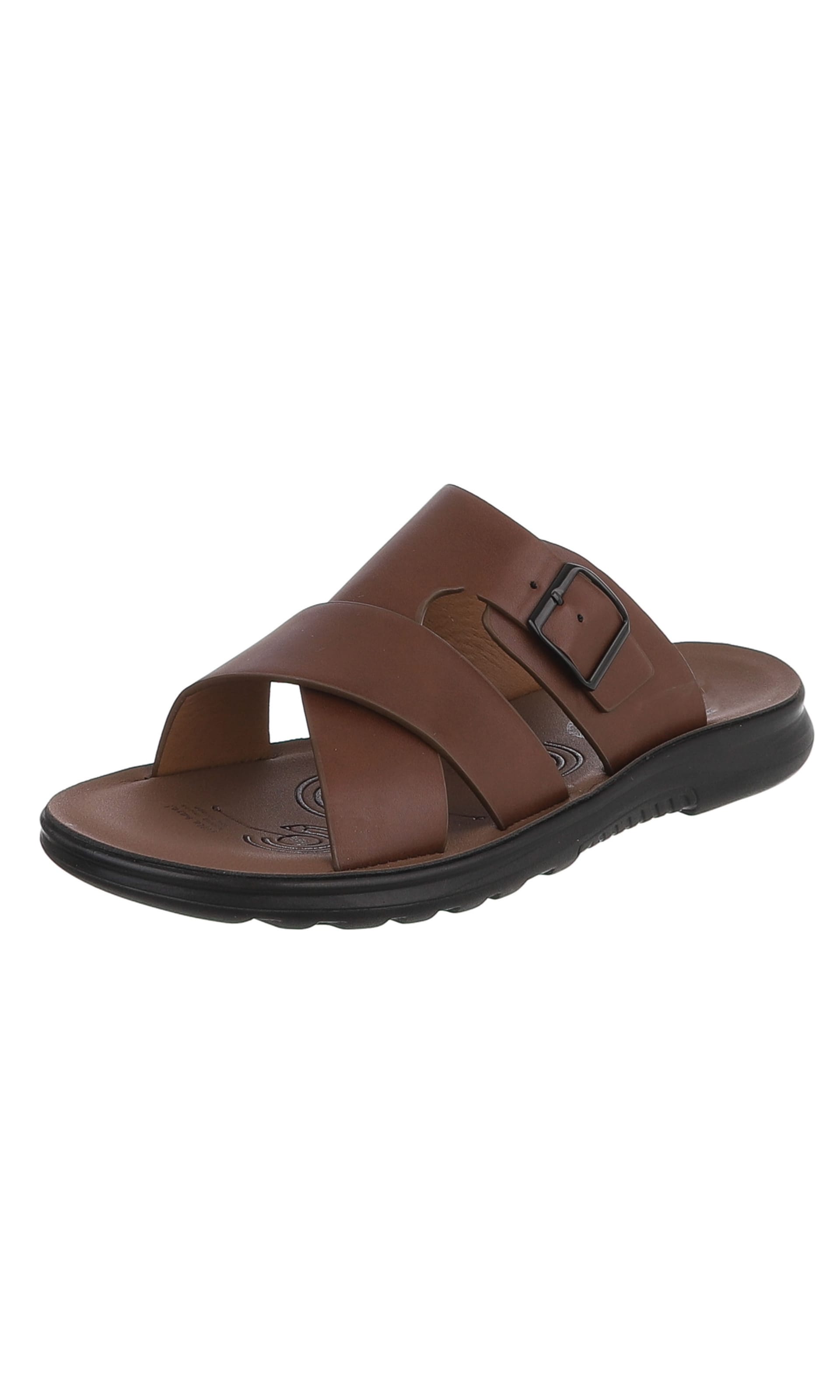 CoolWalk Mules in Brown: front