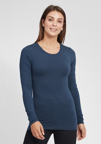 Oxmo Longsleeve 'Marie' in Blau: predná strana