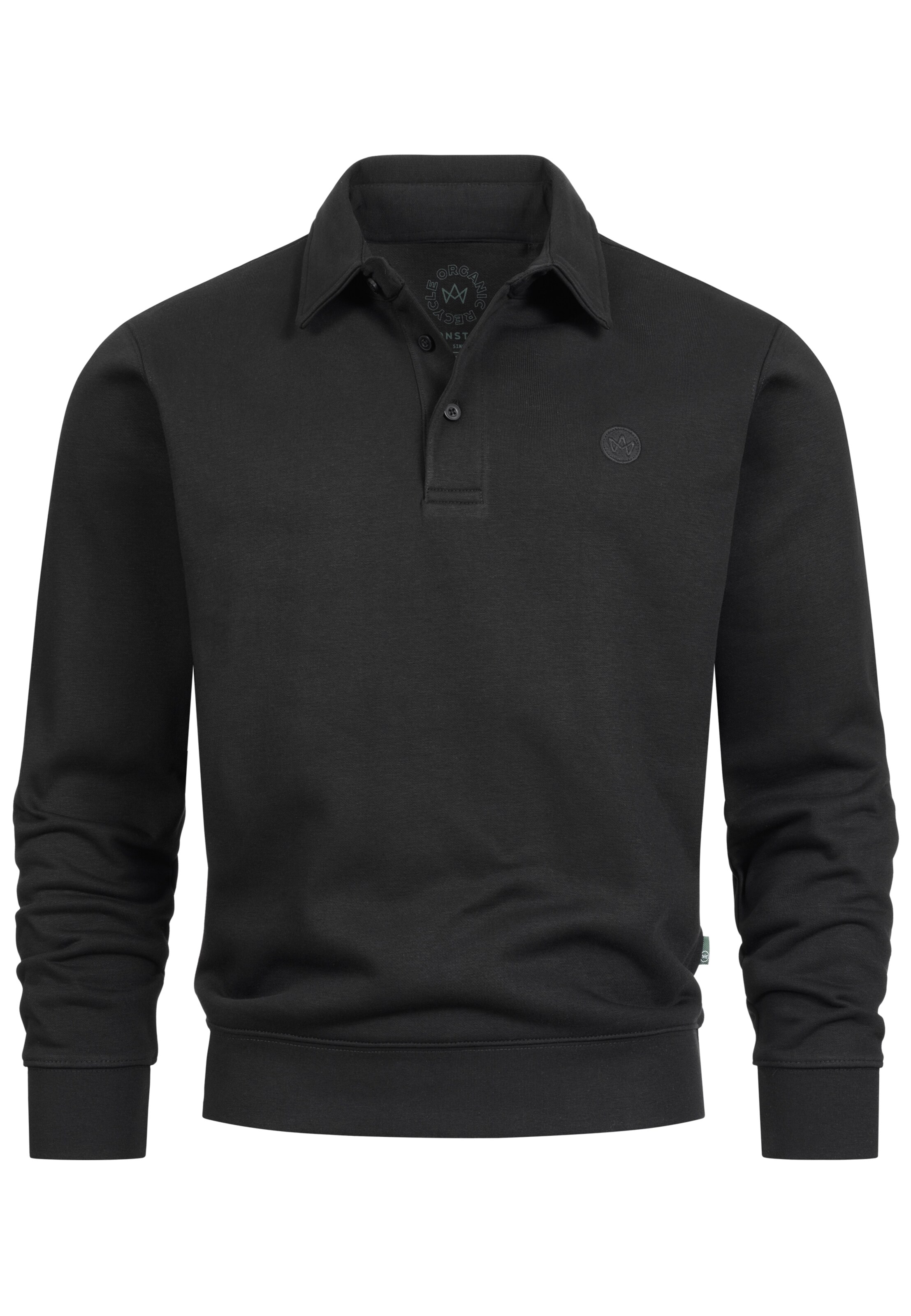 Kronstadt Sweatshirt in Zwart: voorkant