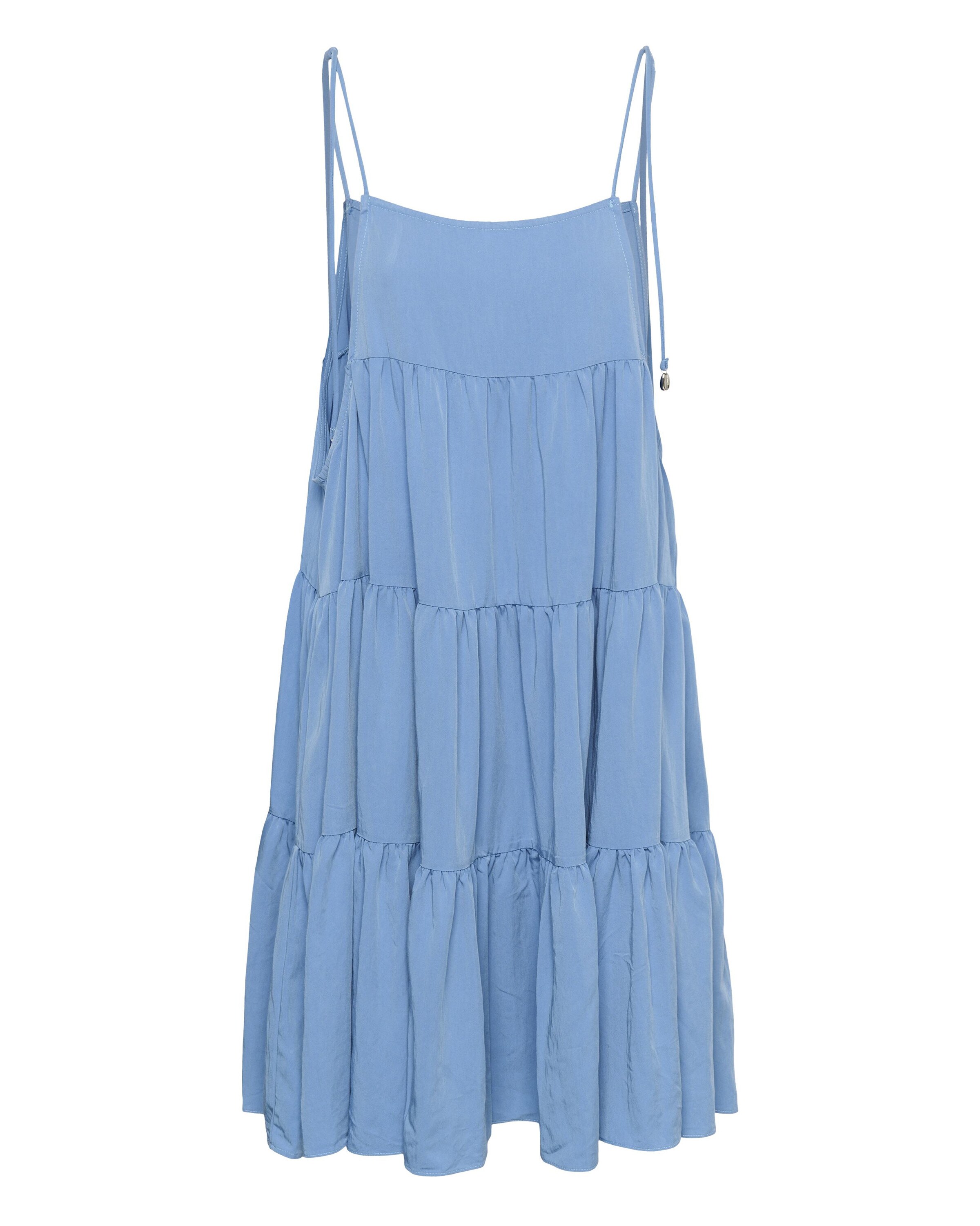 My Essential Wardrobe Plážové šaty – modrá: přední strana