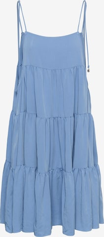 My Essential Wardrobe Plážové šaty – modrá: přední strana