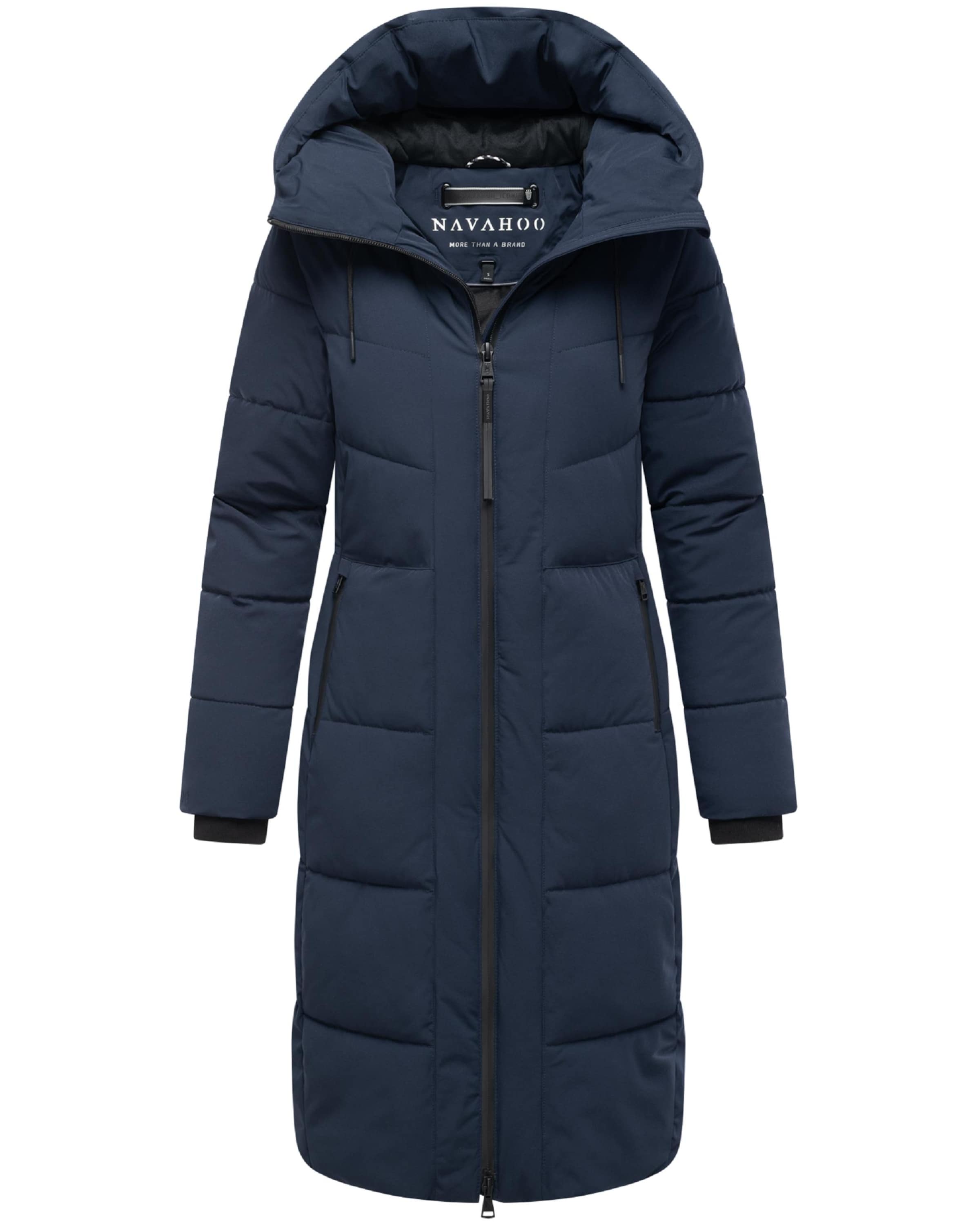 zils NAVAHOO Ziemas mētelis 'Schokokuss XIV'