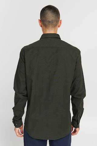 !Solid Regular fit Button Up Shirt 'SDVal' in Green