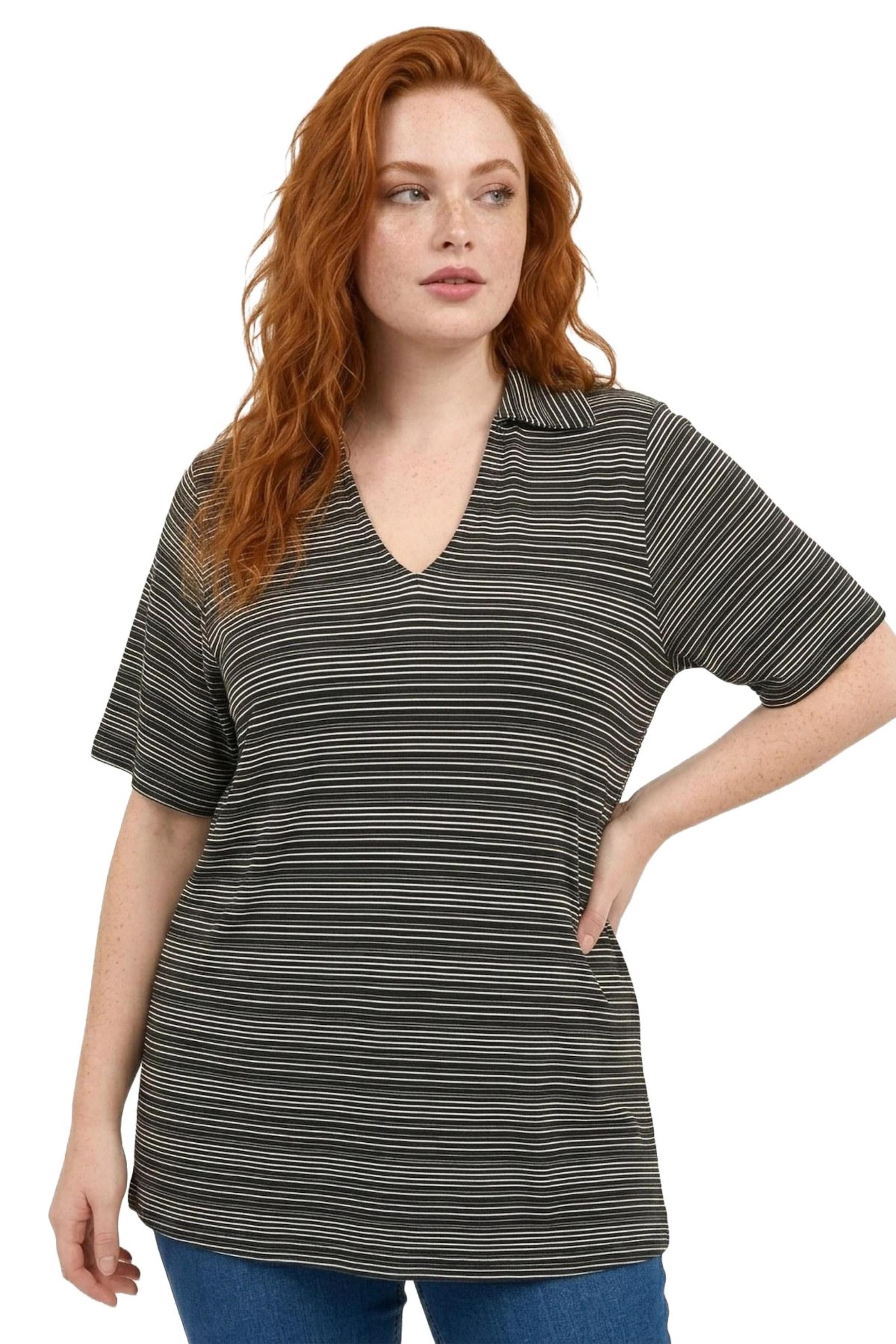 Shape Of You Shirt in Zwart: voorkant
