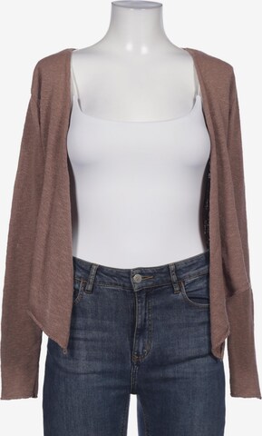 Avoca Sweater & Cardigan in M in Brown: front