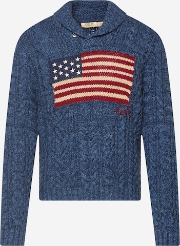 Polo Ralph Lauren Sweater in Blue: front