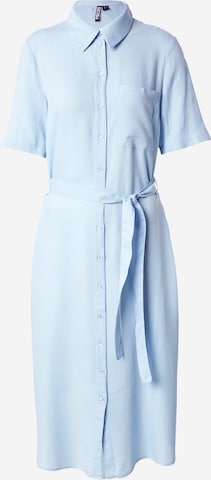 Abito camicia 'PCPIA' di PIECES in blu: frontale