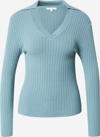 Claire Sweater 'Polly' in Blue: front