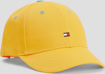 TOMMY HILFIGER Hat in Yellow: front