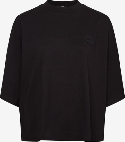 Karl Lagerfeld Oversized shirt 'Ikonik 2.0' in Black, Item view