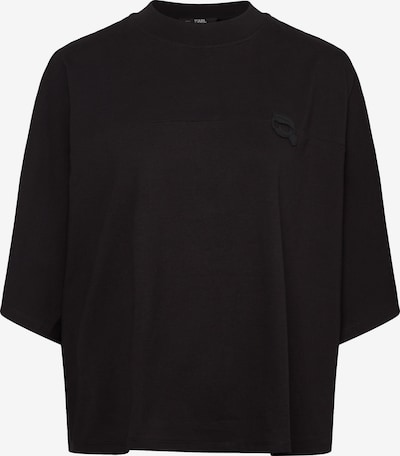 Karl Lagerfeld T-shirt oversize 'Ikonik 2.0' en noir, Vue avec produit