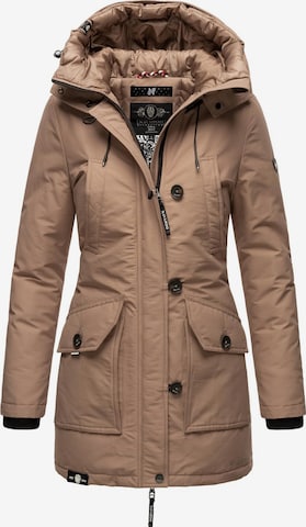 Parka d’hiver 'Freeze Stoorm' NAVAHOO en marron