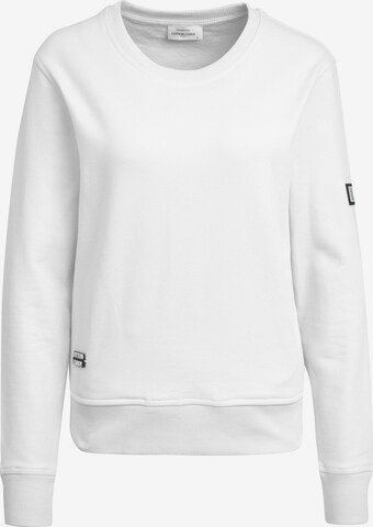 Cotton Candy Sweatshirt 'YAKIRA' in White: front