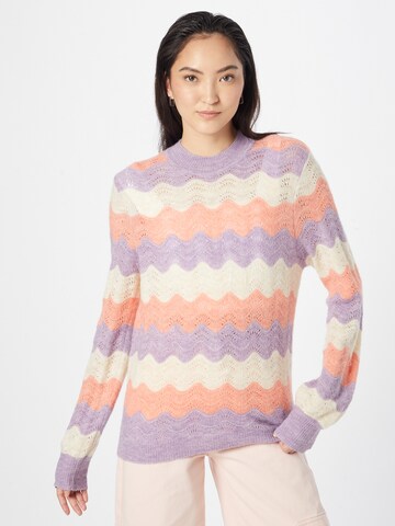 b.young Sweater 'MARTINE' in Purple: front