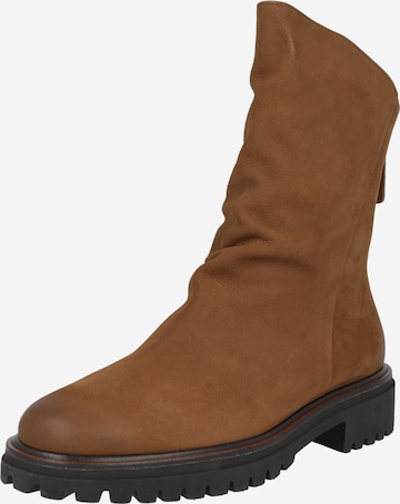 Paul Green Ankle Boots in Brown: front