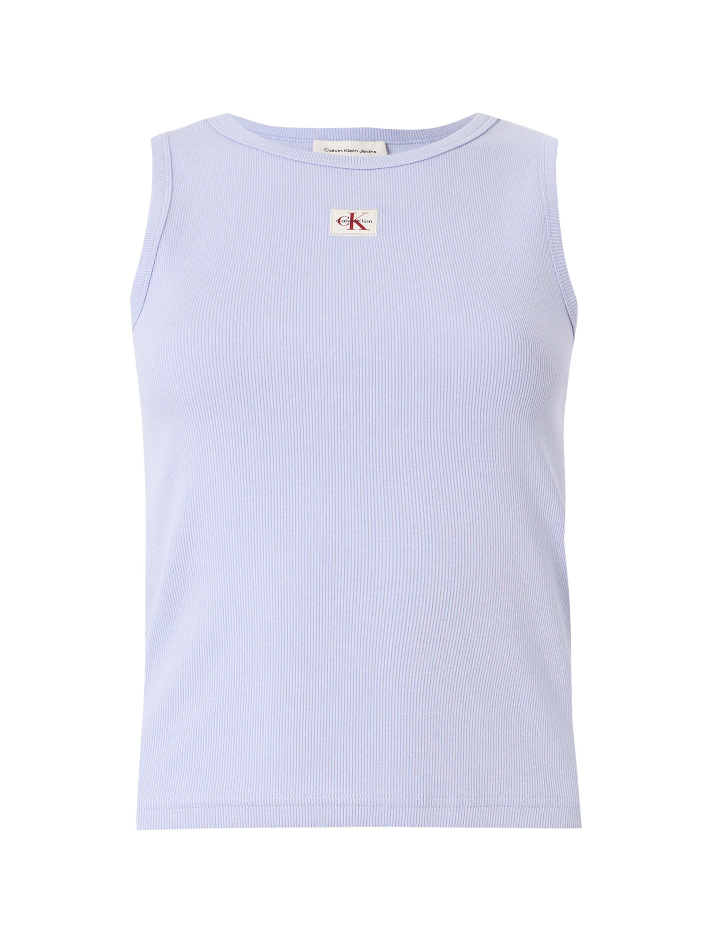 Calvin Klein Jeans Топ в Лиловый: спереди
