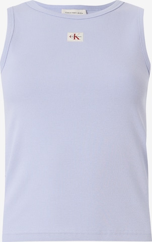 Calvin Klein Jeans Топ в Лиловый: спереди