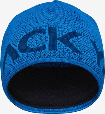 BLACKYAK Beanie in Blue: front