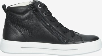 ARA High-Top Sneakers 'Courtyard' in Black